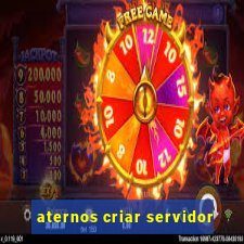 aternos criar servidor